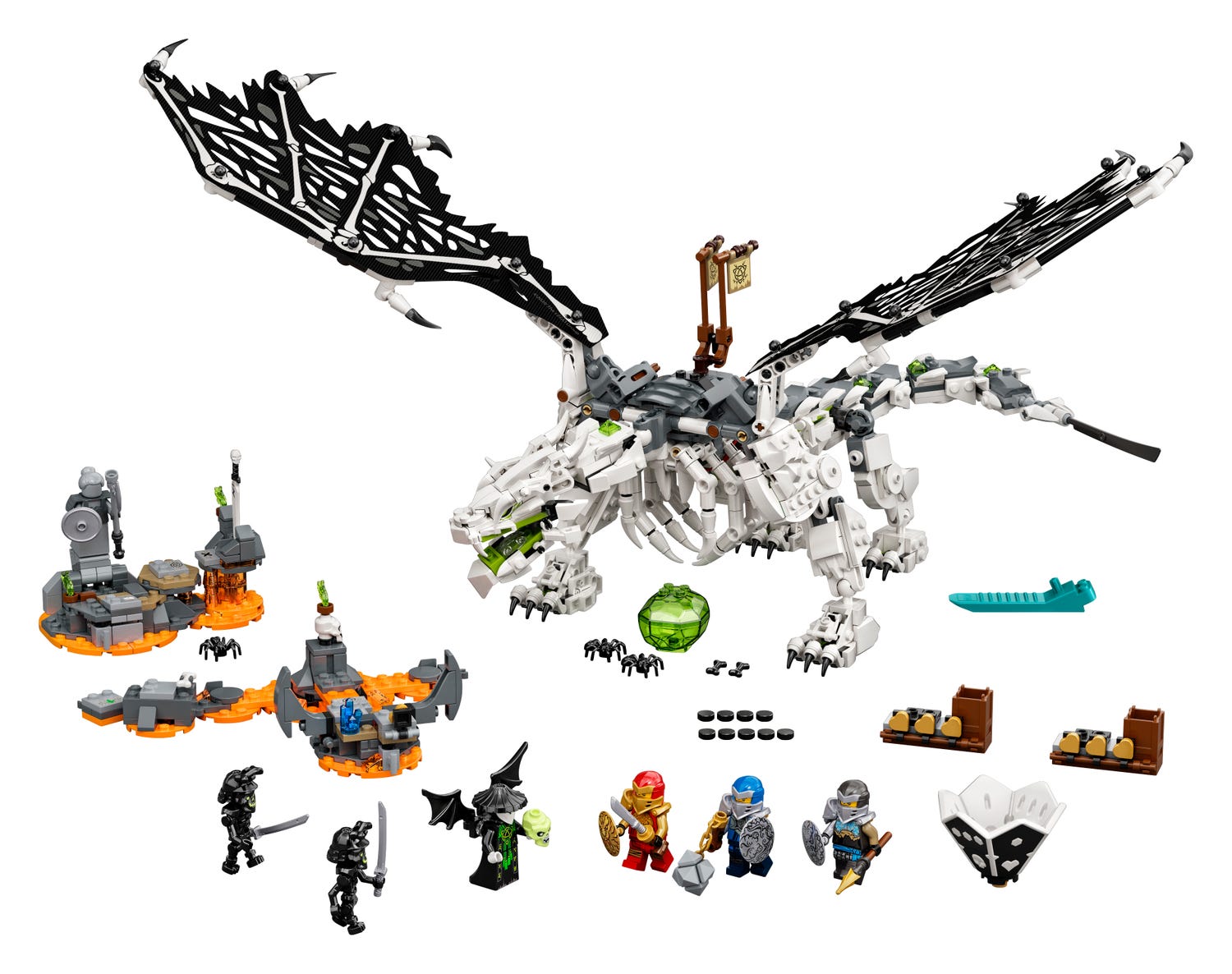 LEGO® Ninjago 71721 – Il Drago dello Stregone Teschio