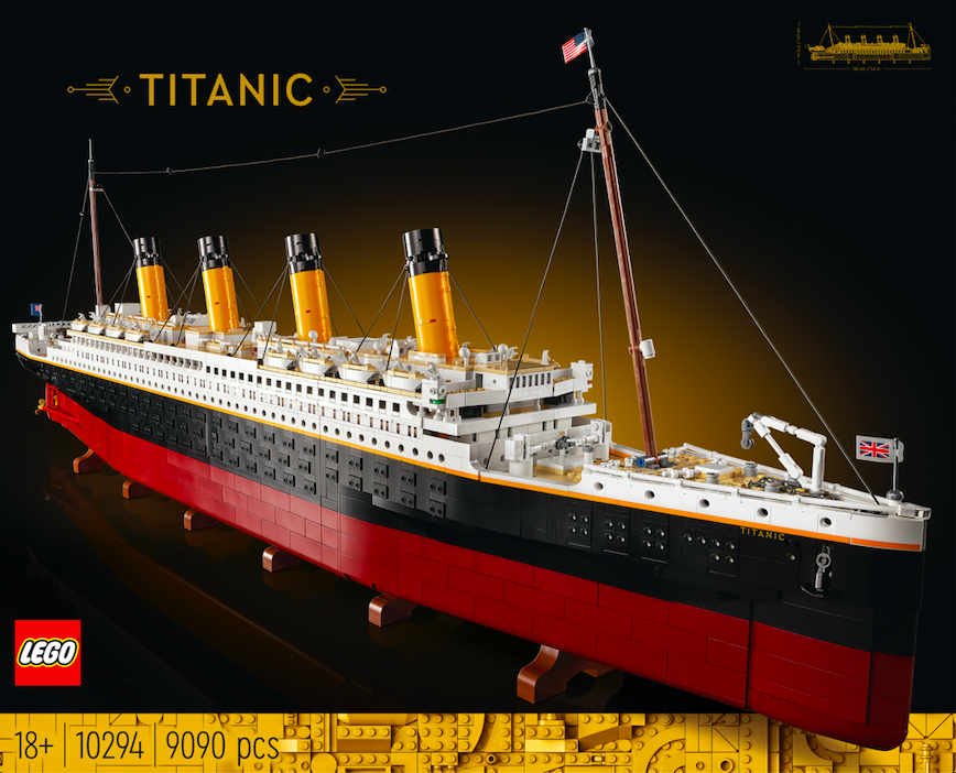 LEGO Titanic (10294) Annunciato Ufficialmente - Mattonito