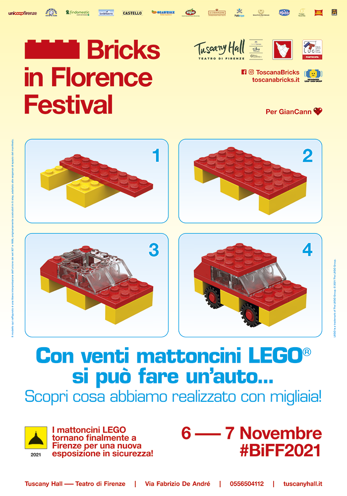 Torna il Bricks in Florence Festival