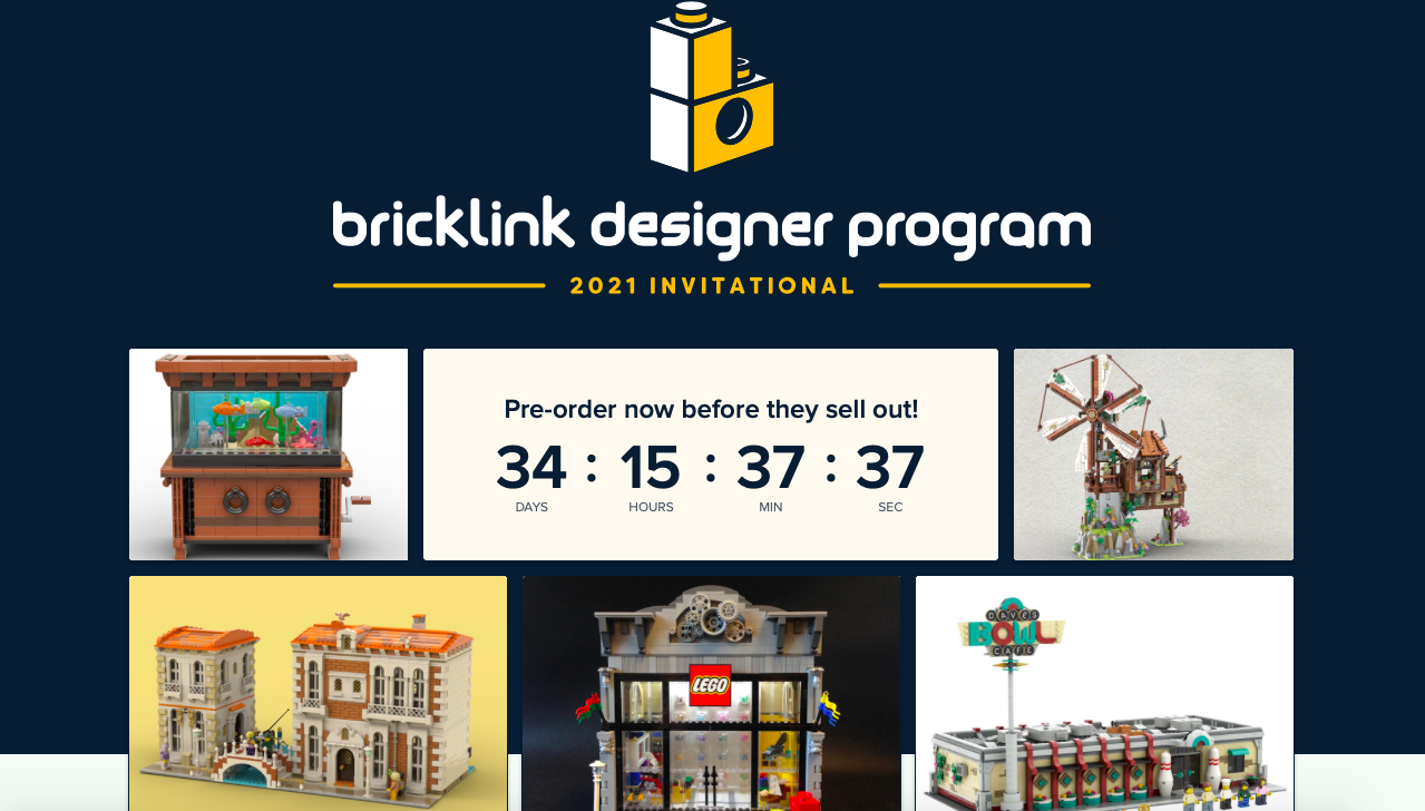 Ecco i 5 set del del progetto Bricklink Designer Program vincitori del secondo round