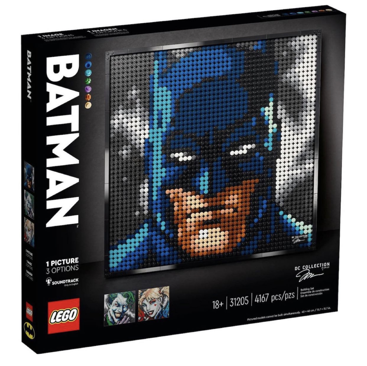 31205 Batman Collection in LEGO Art