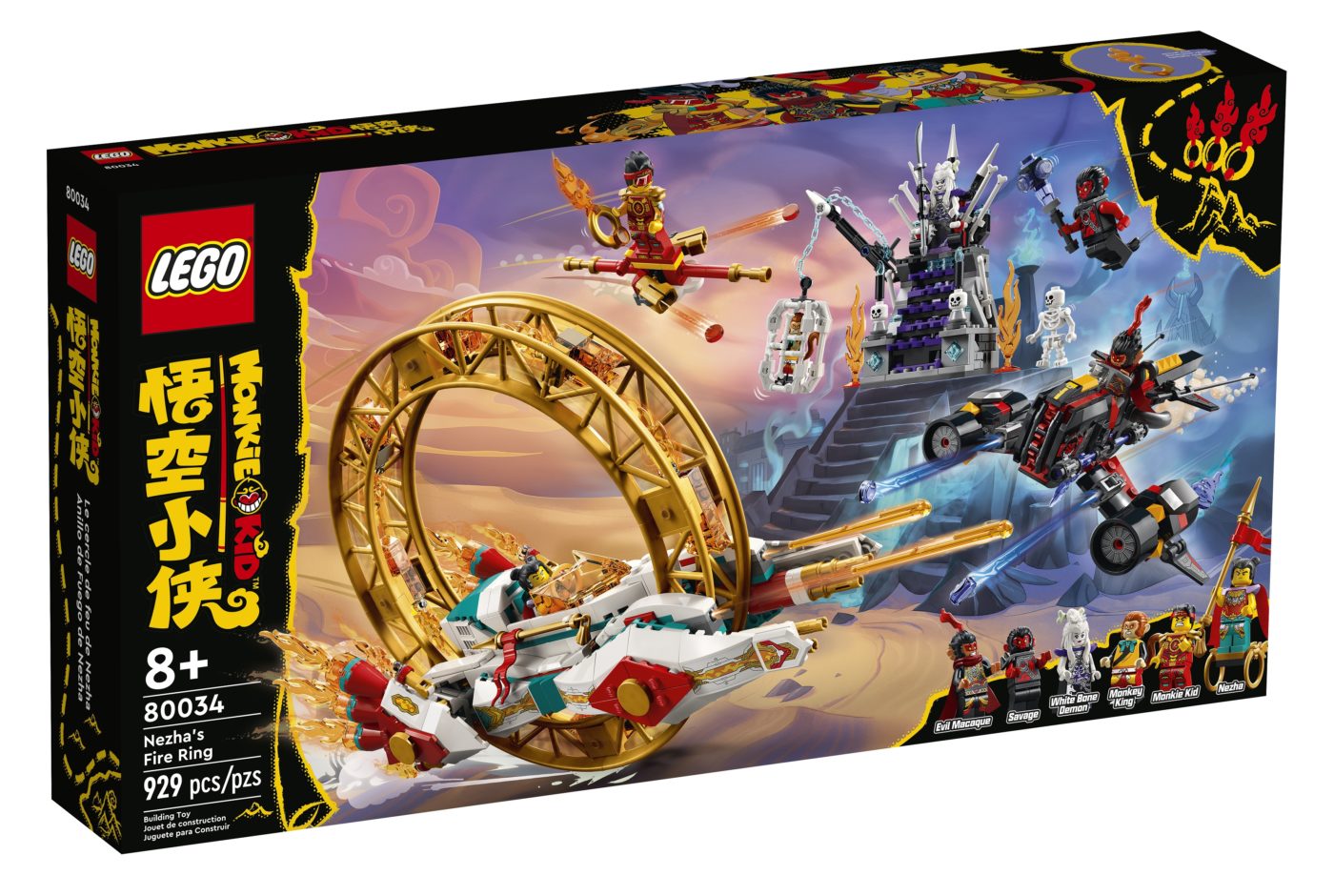 LEGO® – 80034 – Monkie Kid’s Nezha’s Fire Ring – Recensione