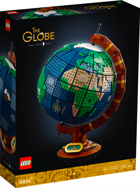 LEGO® IDEAS 21332 – THE GLOBE SET