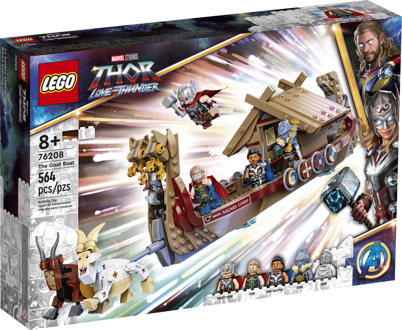 76208 – LEGO® Marvel™ The Goat Boat