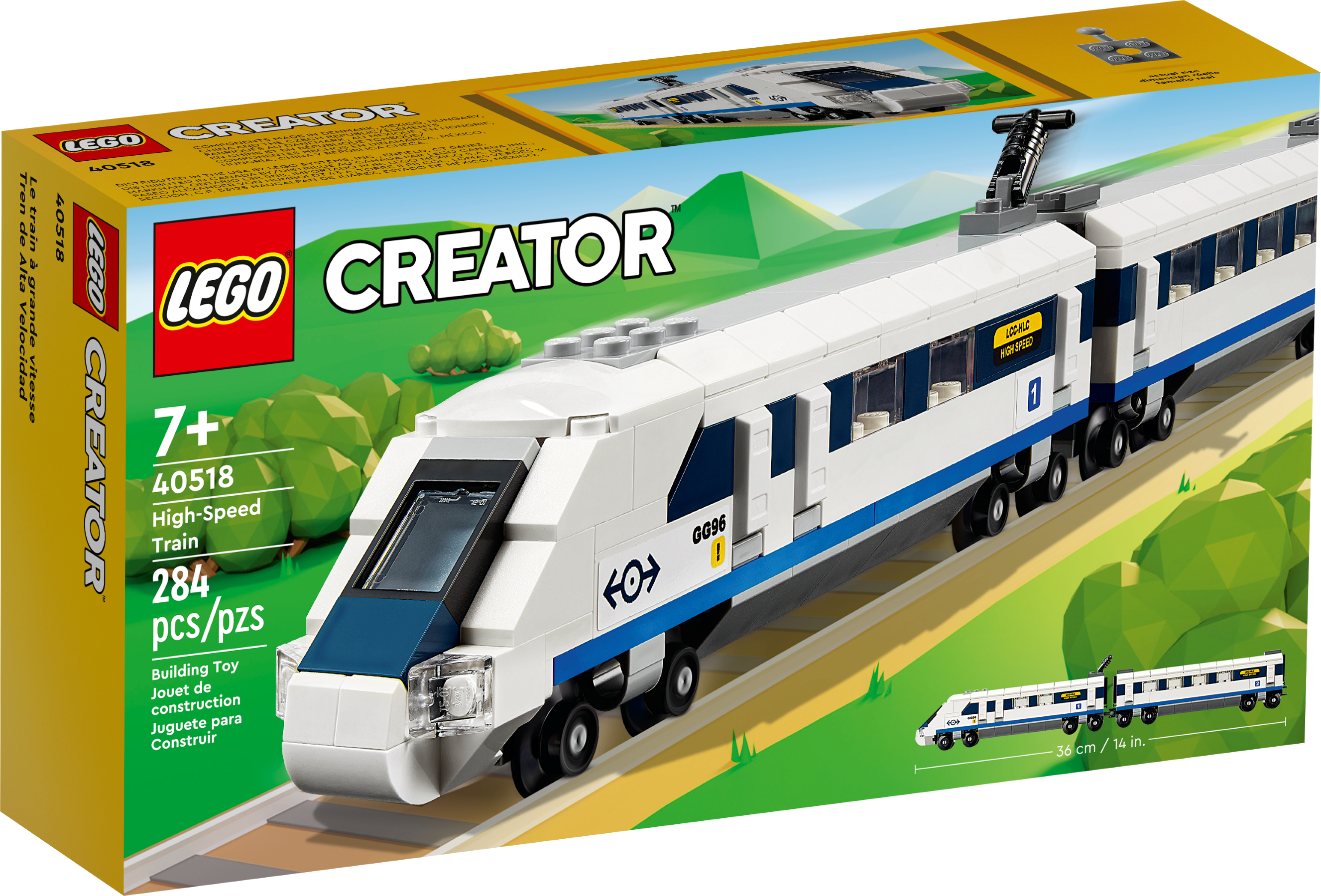 LEGO® Creator 40518 – High-Speed Train – Recensione