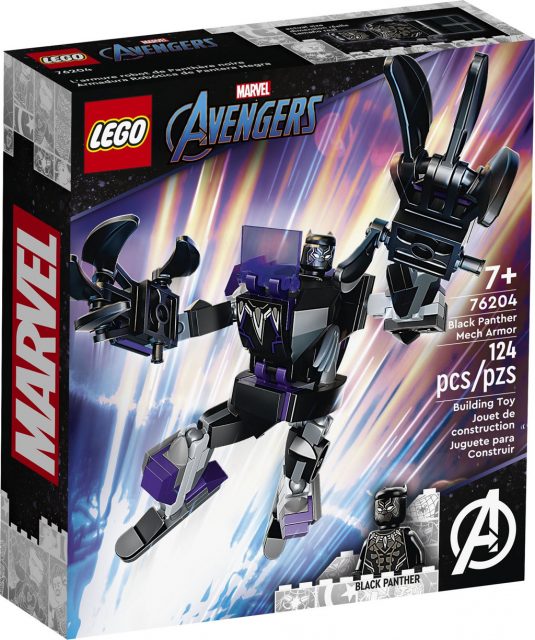 LEGO® Marvel 76204 – Black Panther Mech Armour – Recensione