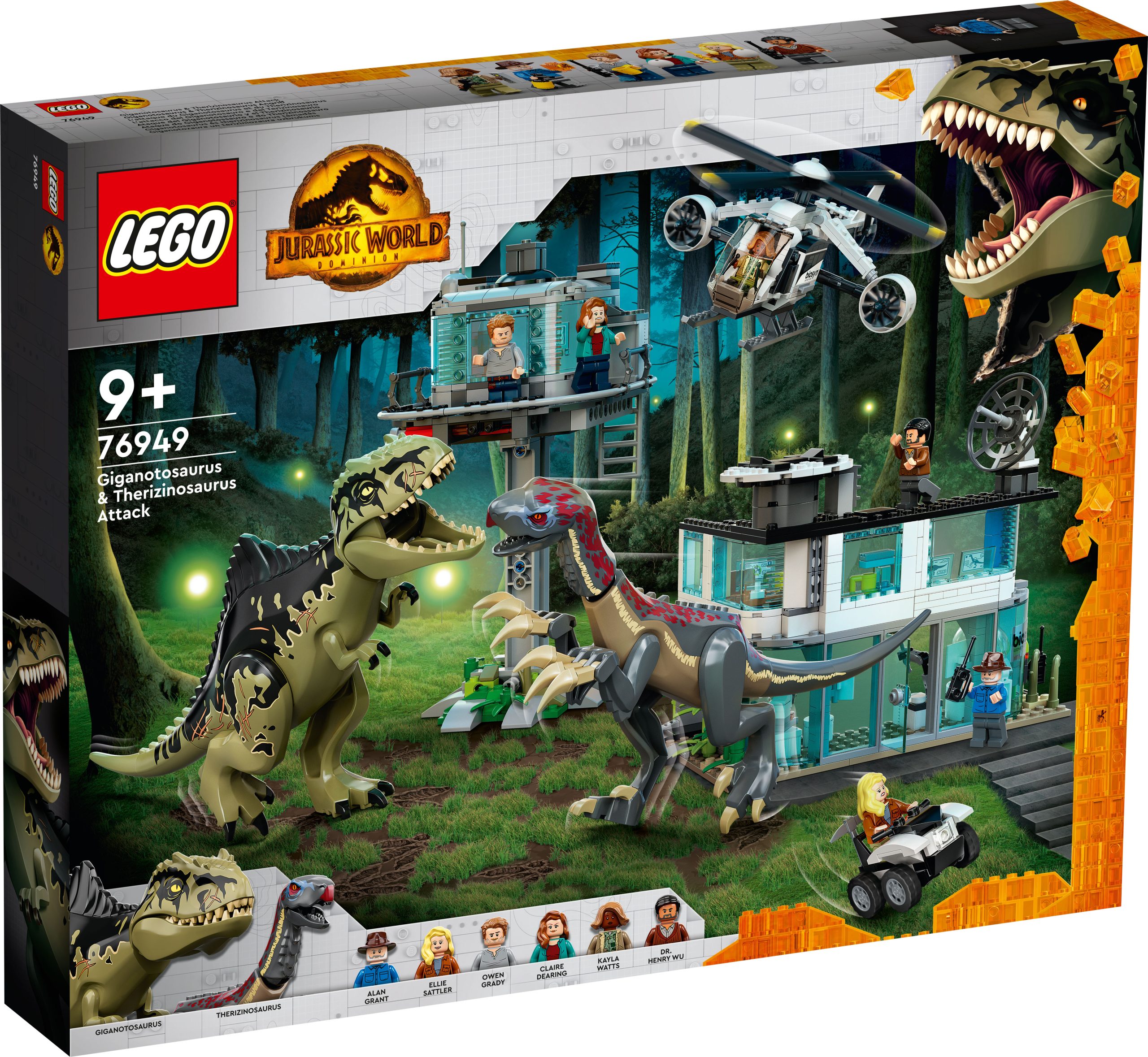 LEGO® Jurassic World Dominion 76949 Giganotosaurus e Therizinosaurus Attack