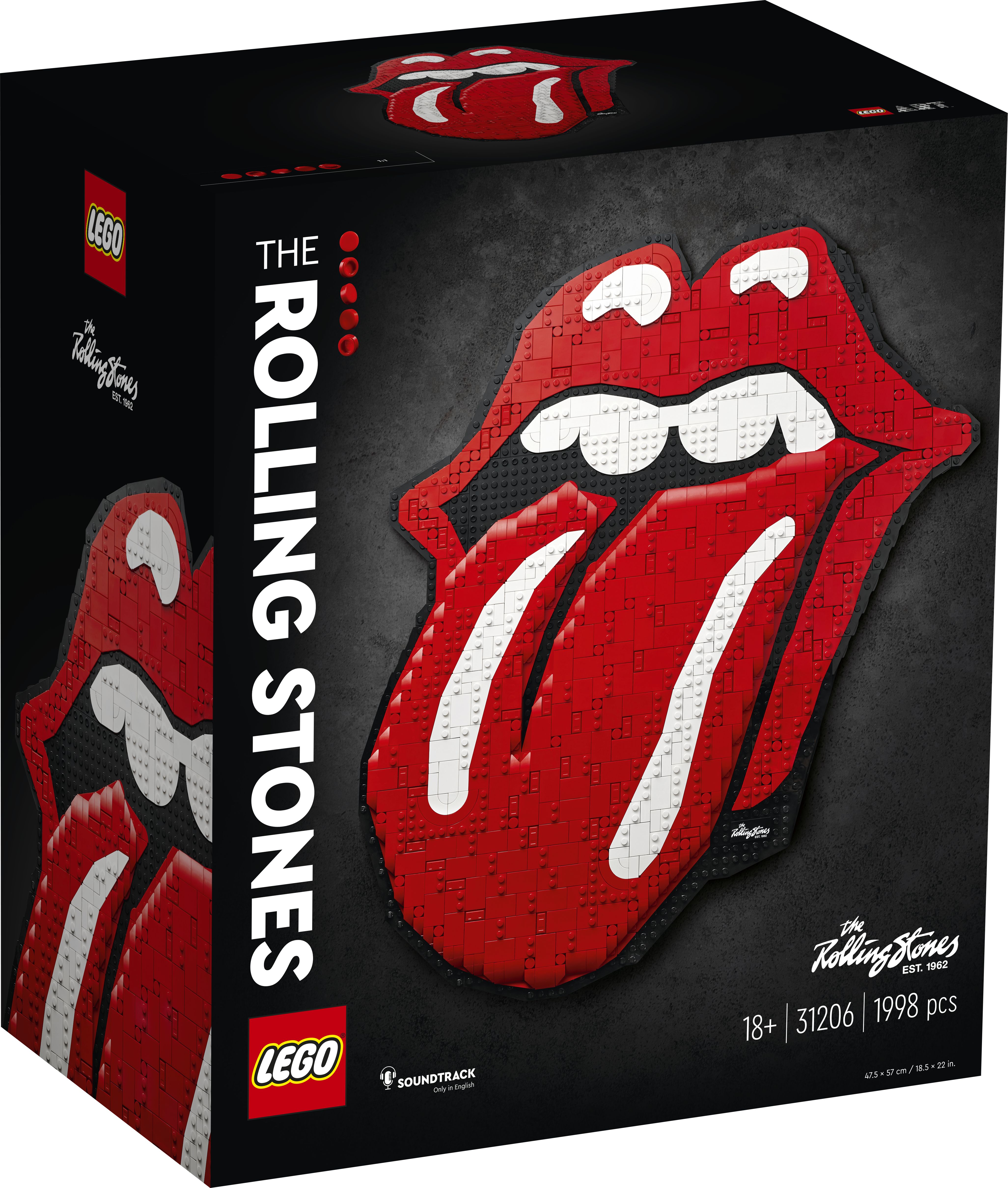 IL GRUPPO LEGO E I ROLLING STONES PRESENTANO IL SET PIÙ   ROCK ‘N’ ROLL DI SEMPRE.