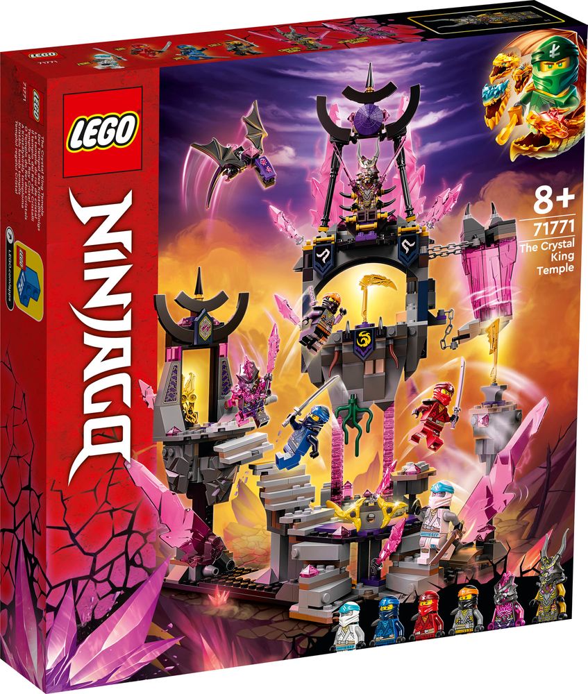 LEGO® 71771 – NINJAGO Tempio del Re dei Cristalli – Recensione