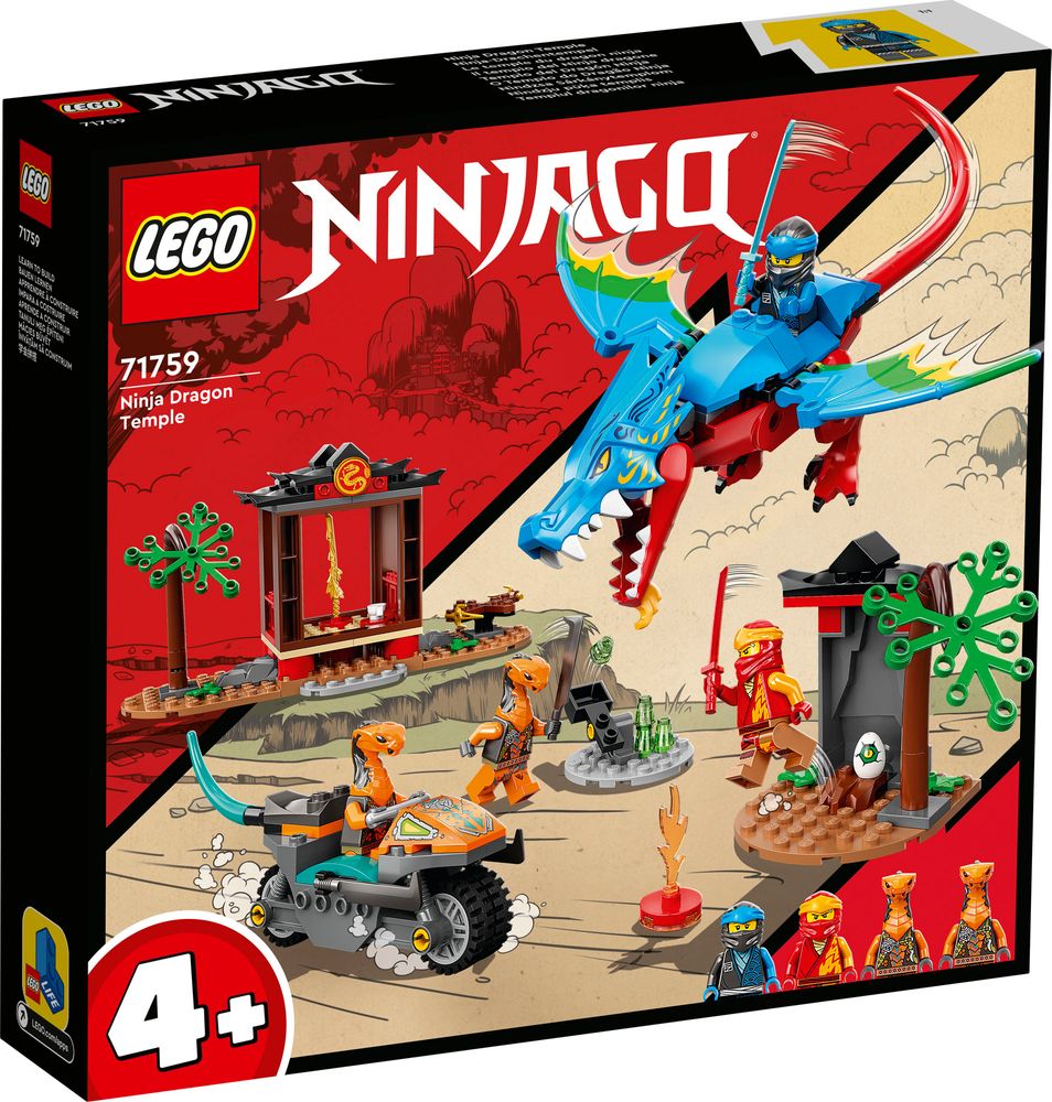 LEGO® 71759 –  NINJAGO Ninja Dragon Temple – Recensione