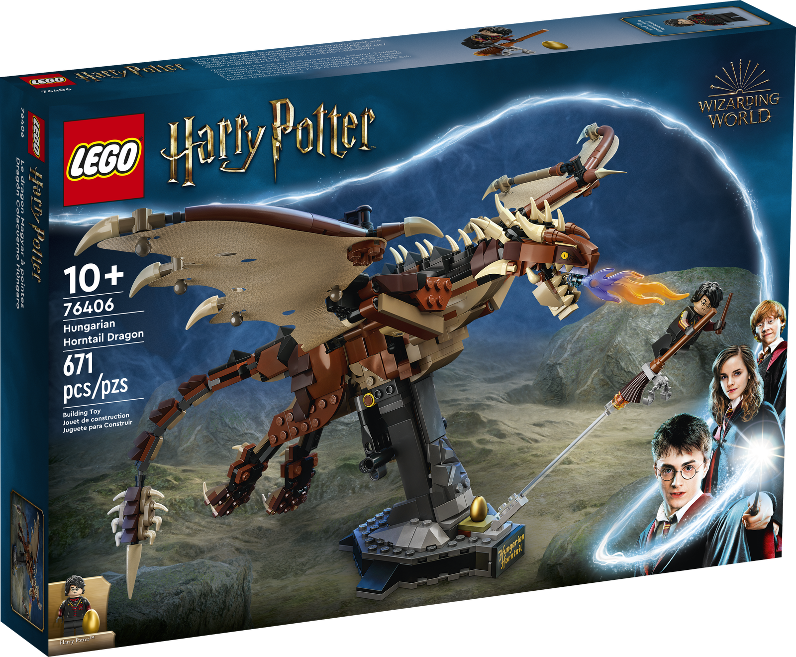 LEGO® Harry Potter™ 76406 – Hungarian Horntail Dragon – Recensione