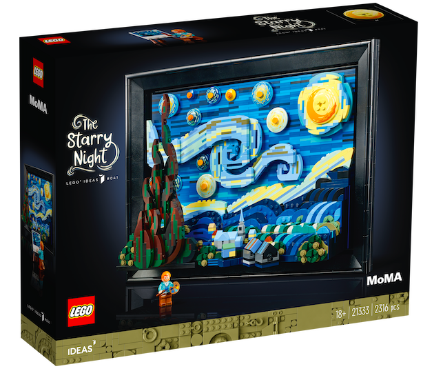 21333 – LEGO® IDEAS La notte stellata di Vincent Van Gogh
