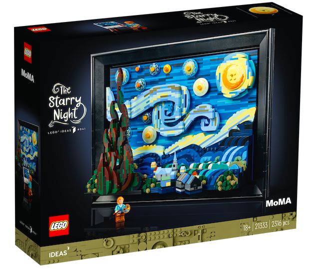 21333 – LEGO® IDEAS La notte stellata di Vincent Van Gogh - Brick.it  Magazine