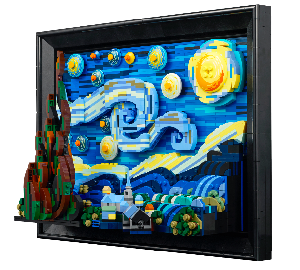 21333 – LEGO® IDEAS La notte stellata di Vincent Van Gogh - Brick.it  Magazine