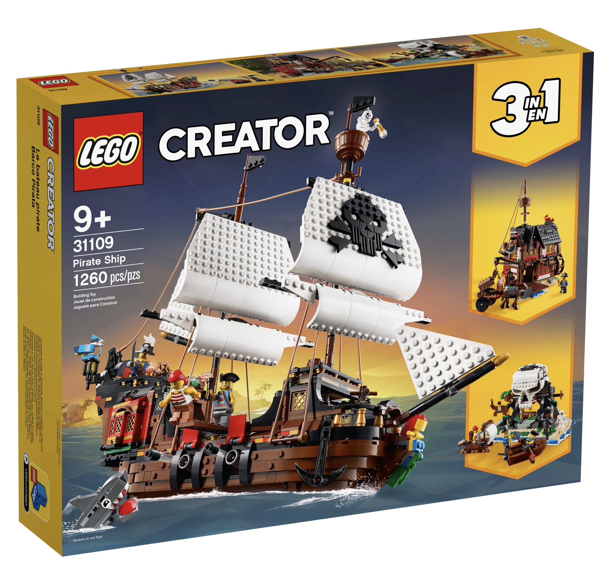 LEGO® 31109 – Galeone dei pirati – Recensione  (Parte 1)
