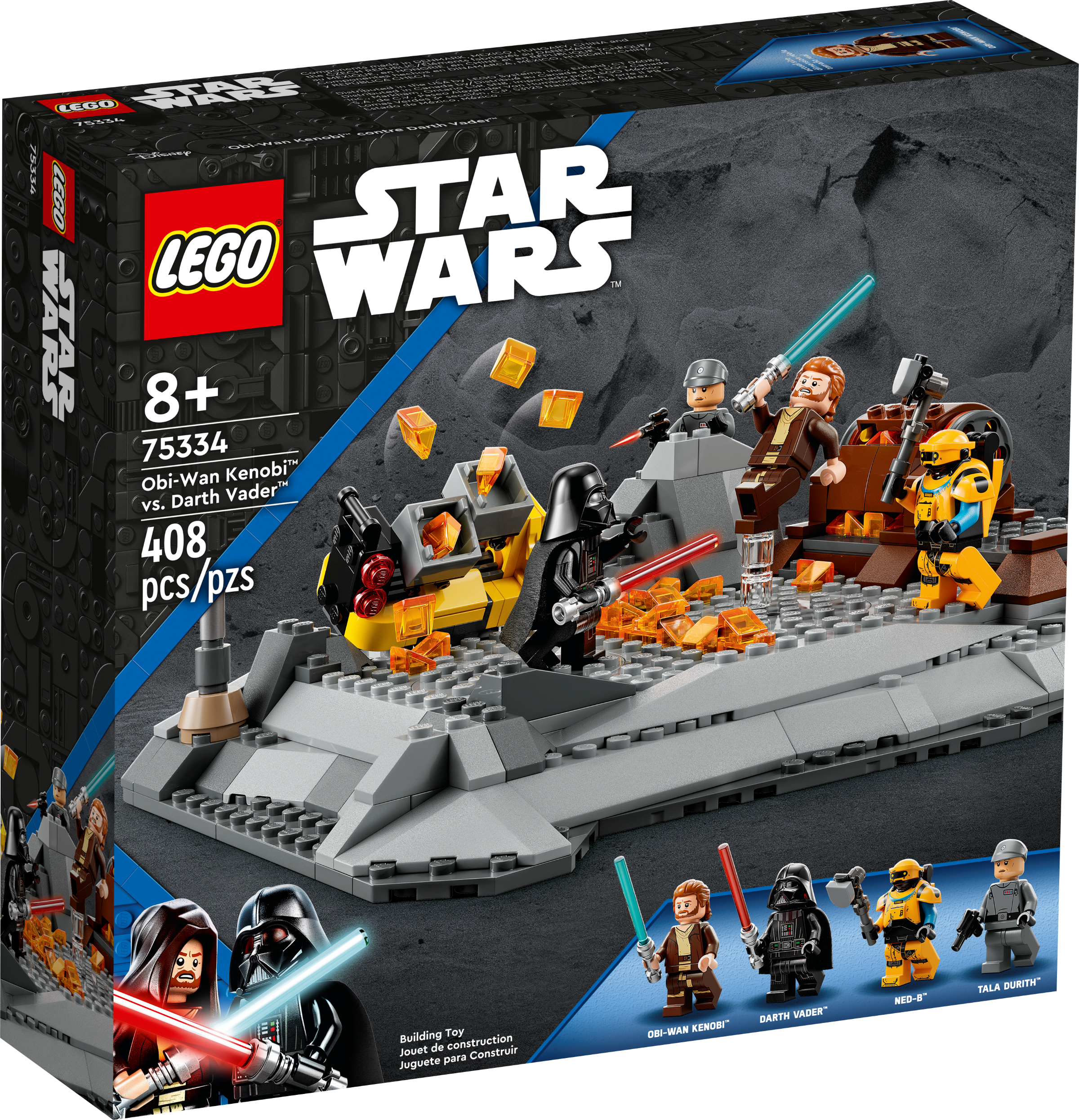 LEGO® 75334 – Obi-Wan Kenobi vs. Darth Vader