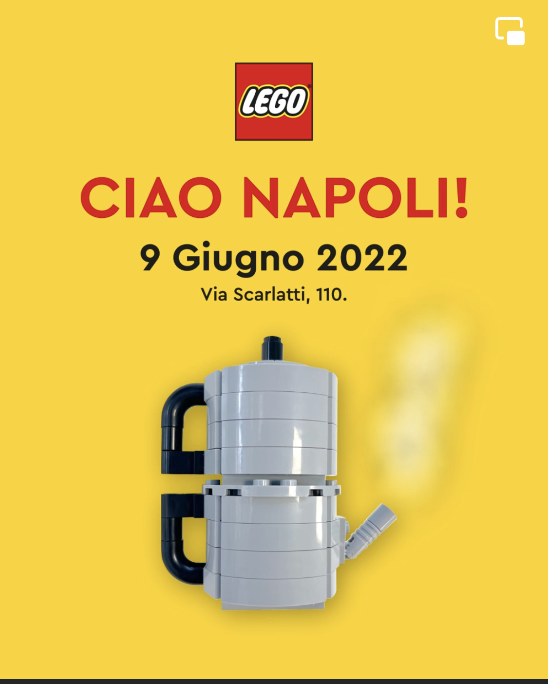 Apre domani a Napoli il nuovo LEGO® Certified Store