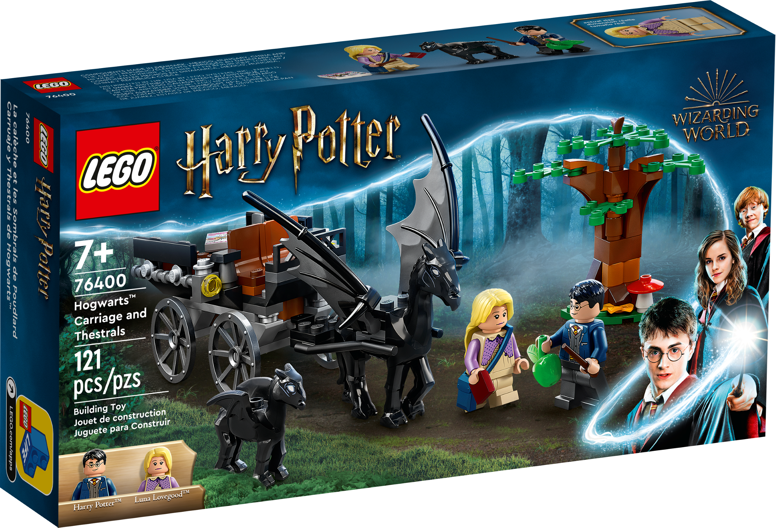 LEGO® 76400 – Harry Potter – Hogwarts carriage and Thestrals – Recensione