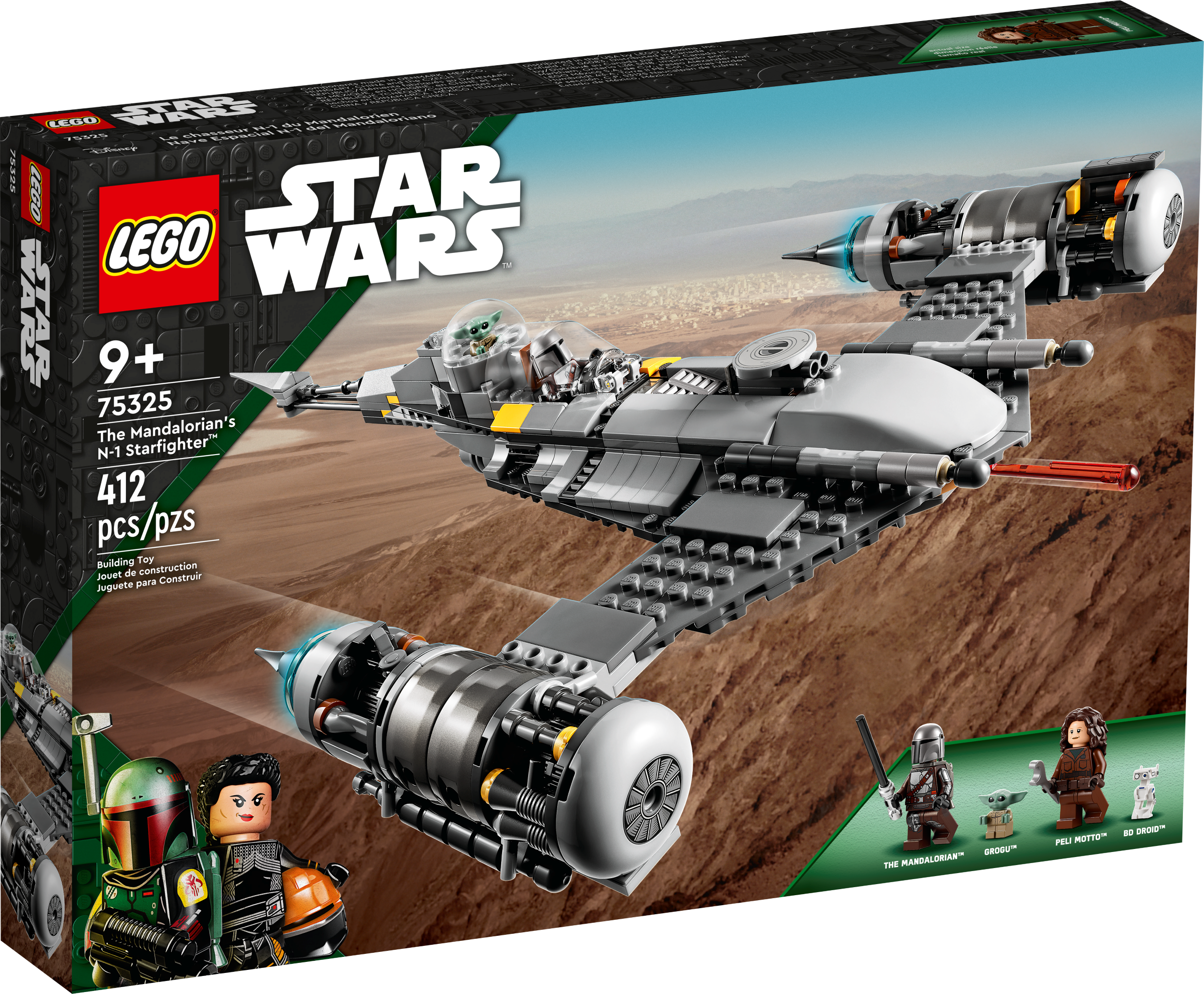 LEGO® 75325 – The Mandalorian’s N-1 Starfighter – Recensione