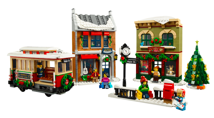 Prime impressioni sul set LEGO® 10308: Holiday Main Street