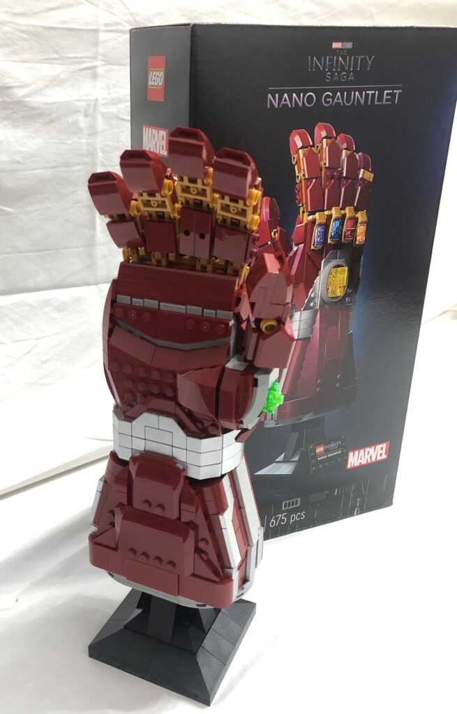 LEGO 76223 Marvel Guanto Dell'Infinito Di Iron Man, Idea Regalo