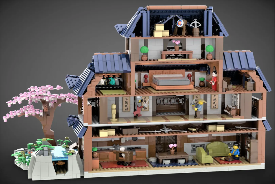 Realizza anche tu un Giardino giapponese in casa, grazie a questo LEGO in  OFFERTA! - Webnews