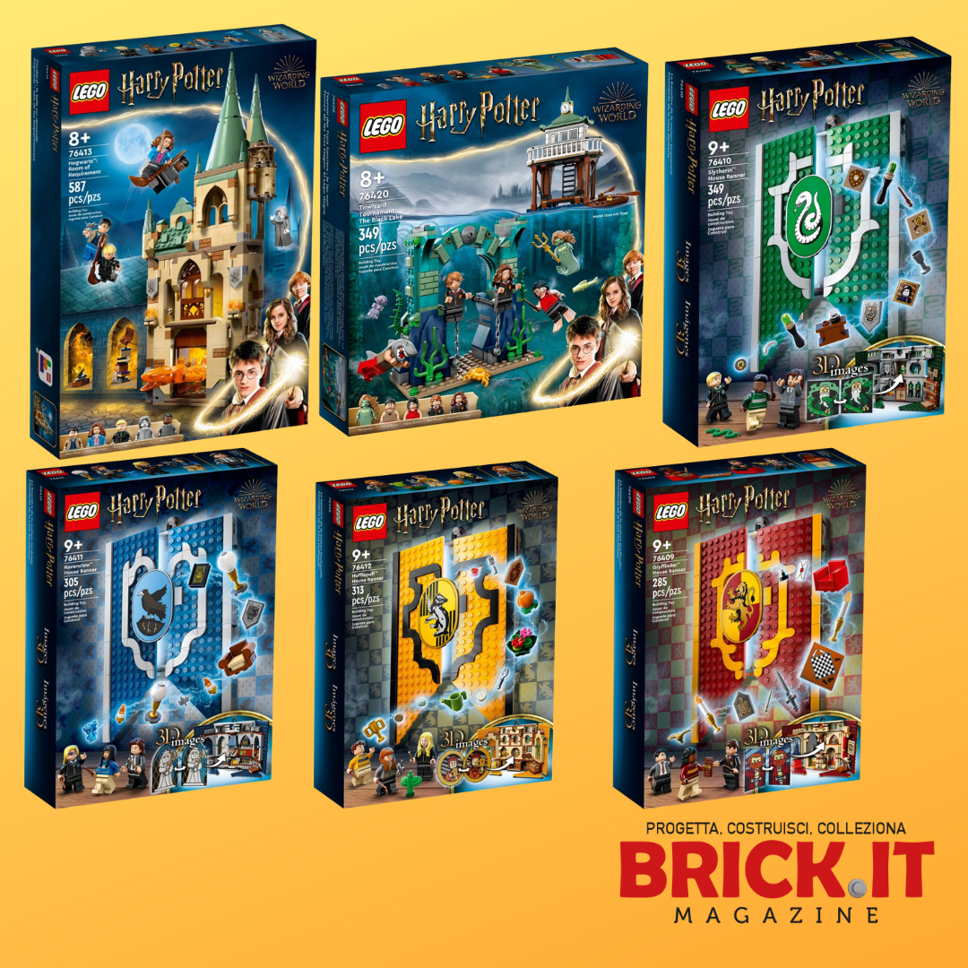 Rivelati i nuovi set LEGO® Harry Potter™️