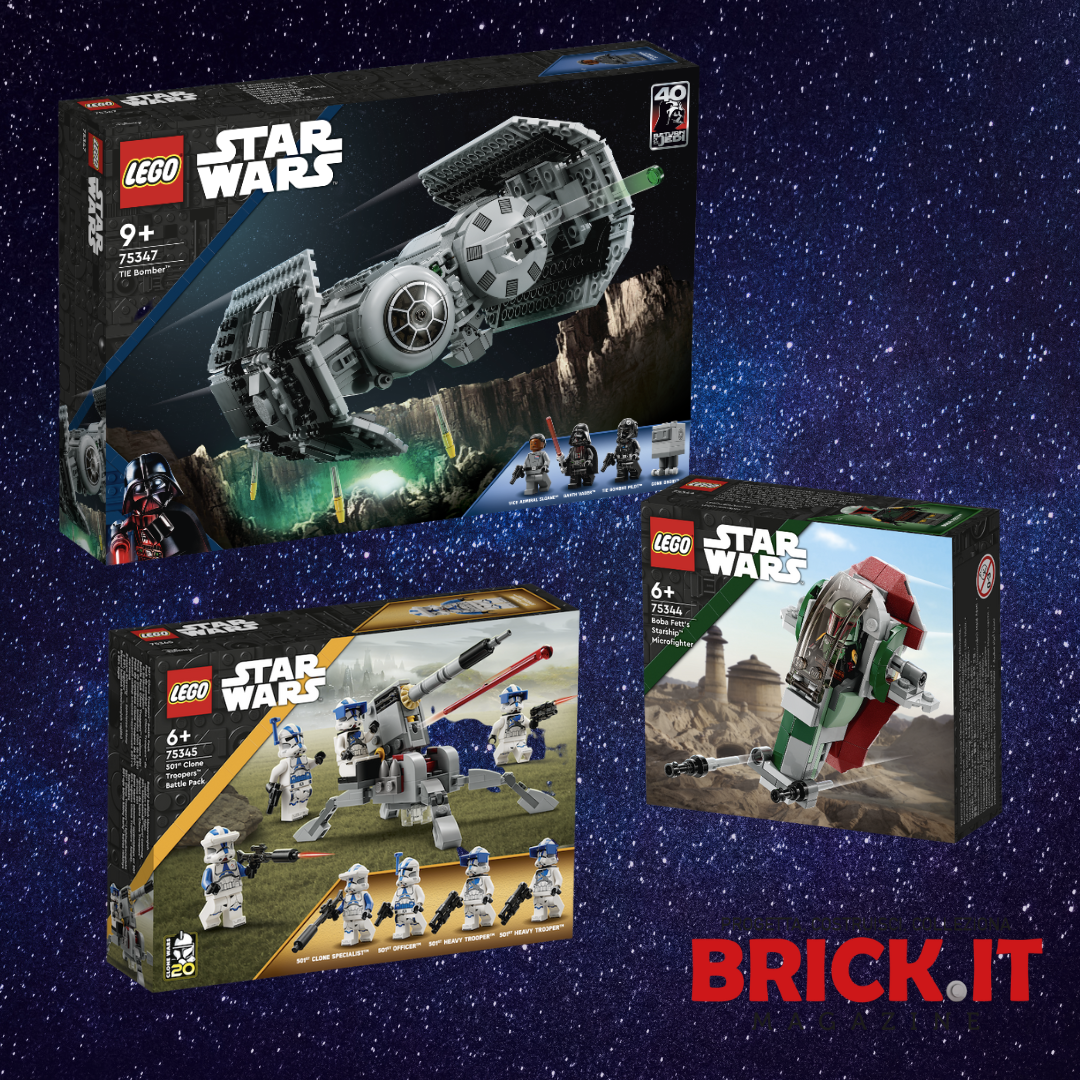 Rivelati tre nuovi set LEGO® STAR WARS™️