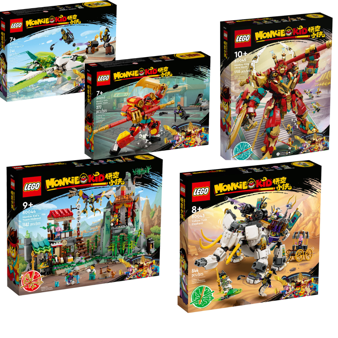 Arrivano i set LEGO® Monkie Kid 2023