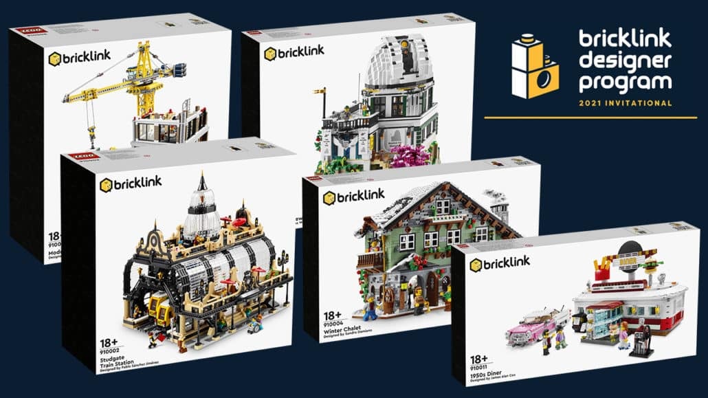 BrickLink Designer Program Round 3: ecco le immagini ufficiali dei cinque set