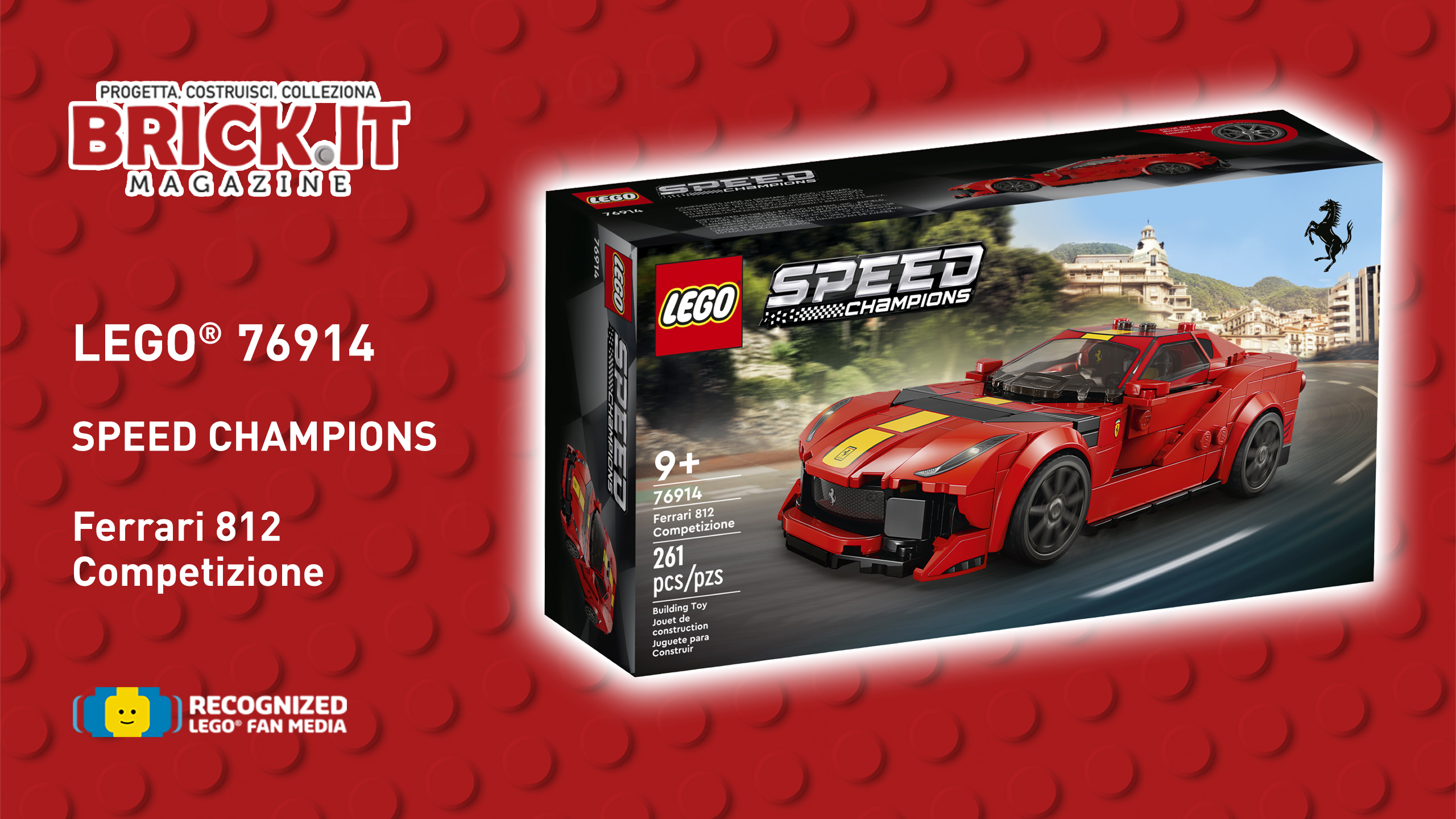 LEGO® 76914 – Speed Champions – Ferrari 812 Competizione – Recensione