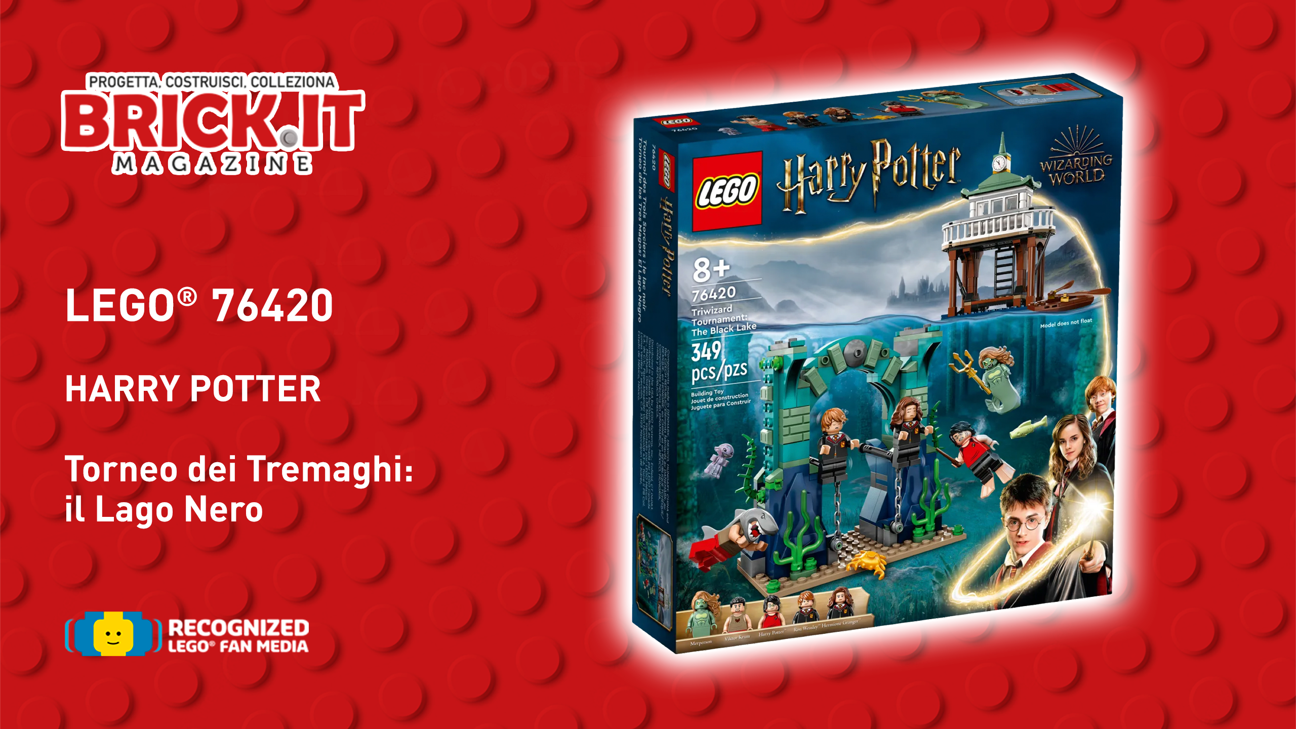 LEGO® Harry Potter 76420 “Torneo dei Tremaghi: il Lago Nero” – Recensione