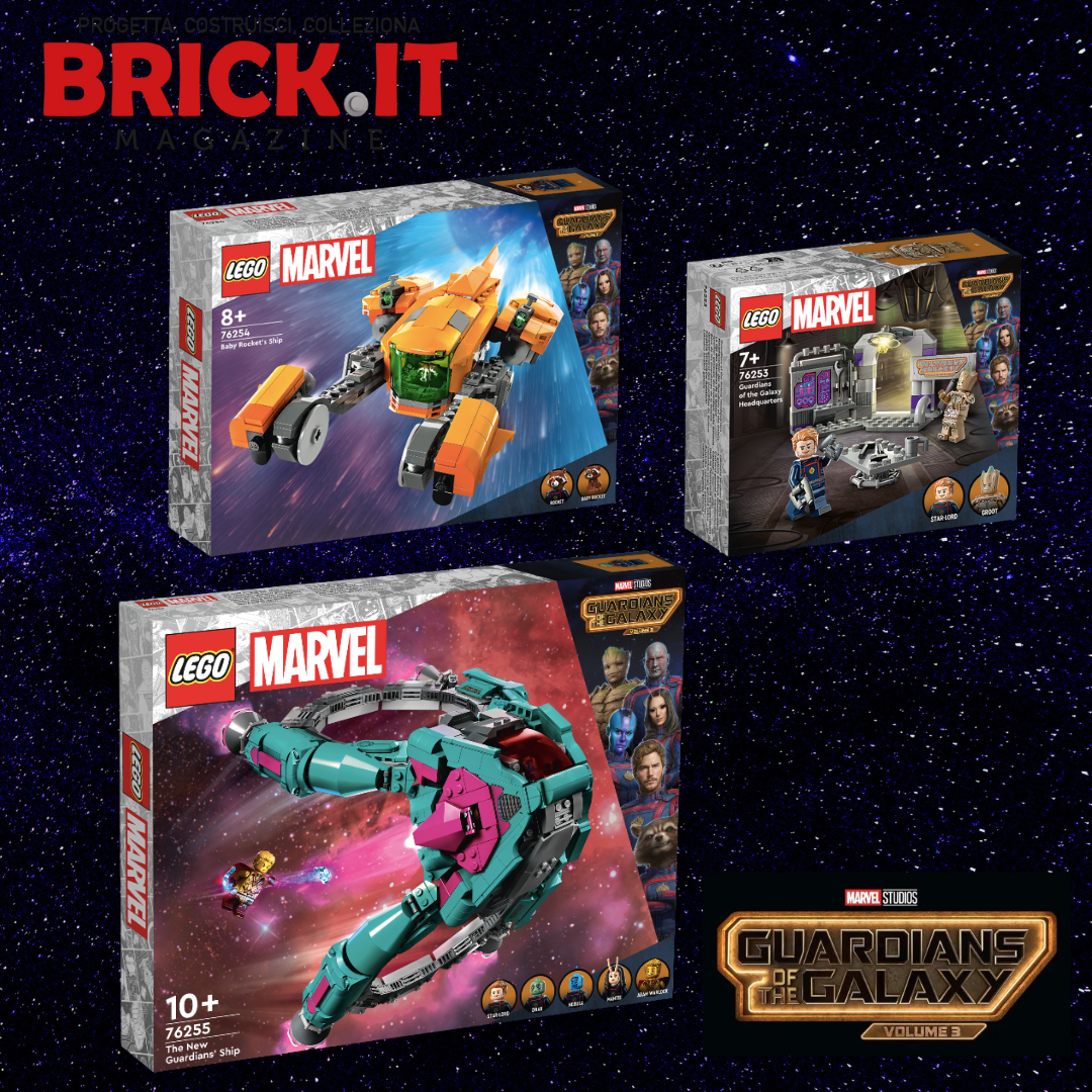 Arrivano 3 set LEGO® MARVEL™️ dedicati ai Guardiani della Galassia!