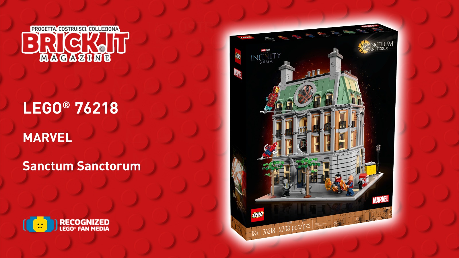 LEGO® Marvel™️ – Sanctum Sanctorum (76218) Recensione