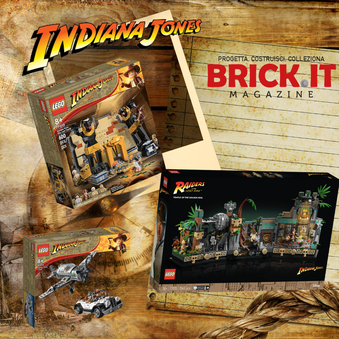 Ritorna LEGO® Indiana Jones™️ con tre nuovissimi set