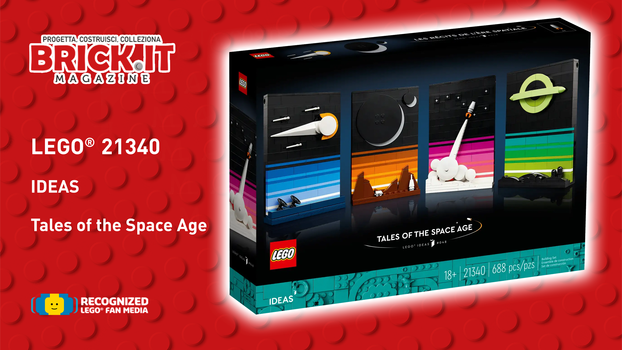 LEGO®Ideas Tales of the Space Age (21340) – Recensione
