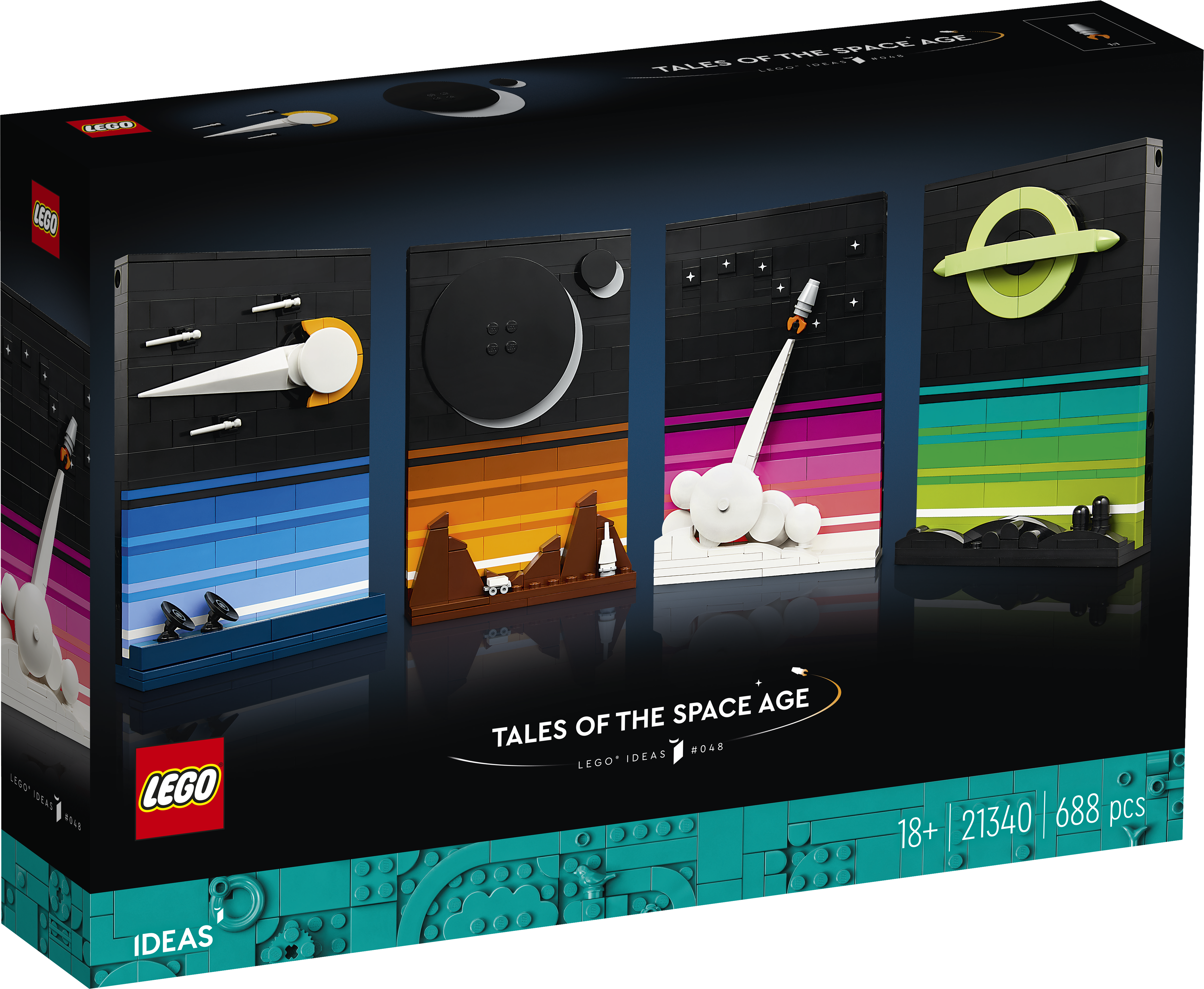 Rivelato il nuovo set LEGO® Ideas Tales of the Space Age 21340