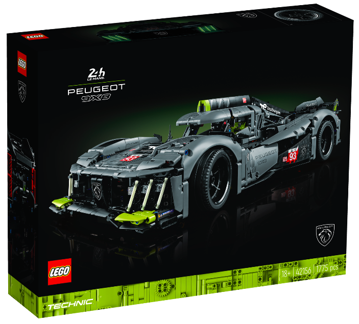 LEGO® Technic™ 42156 – PEUGEOT 9X8 24H Le Mans Hybrid Hypercar