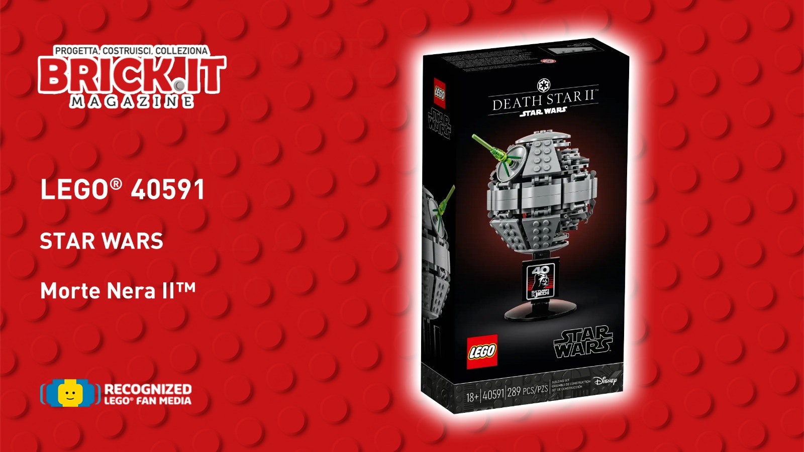 LEGO® 40591 GWP – Death Star II – Recensione
