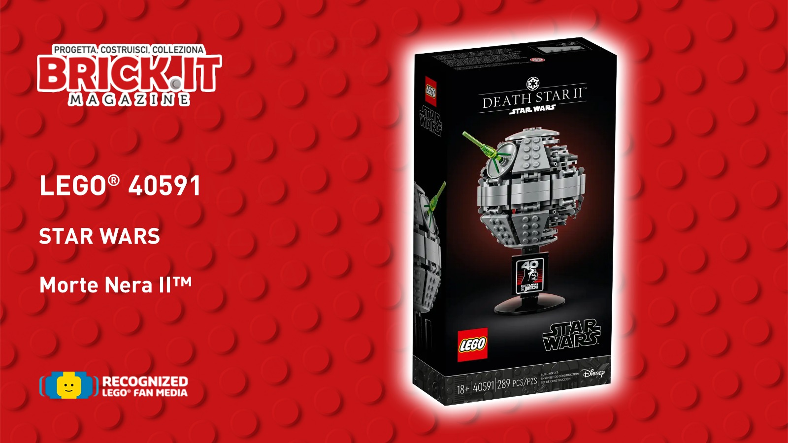 Recensione LEGO Star Wars - Morte Nera II (40591) - Mattonito