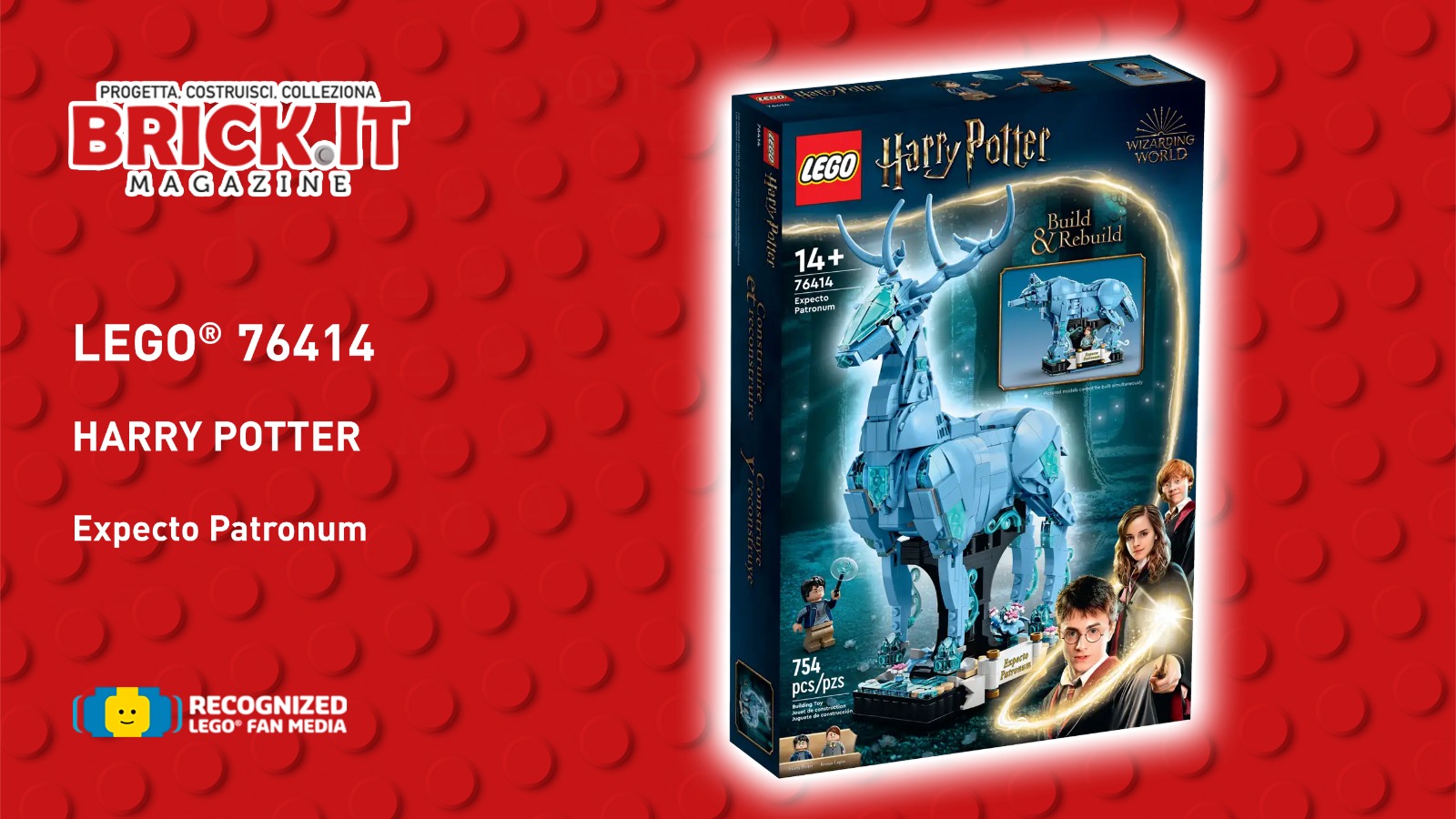 LEGO® 76414 – Harry Potter™ – Expecto Patronum – Recensione