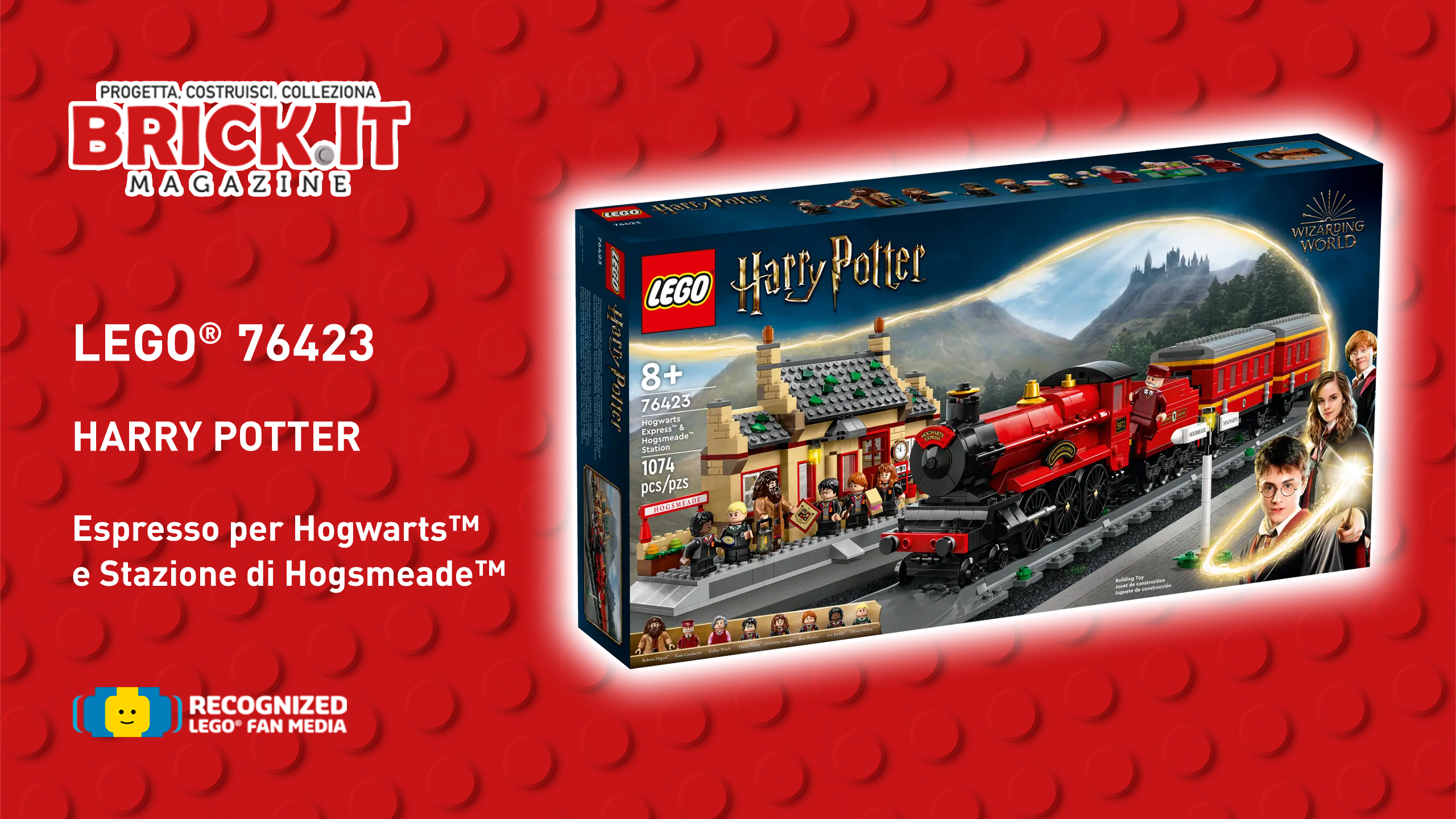 LEGO 76423 – Harry Potter – Hogwarts Express & Hogsmeade Station – Recensione