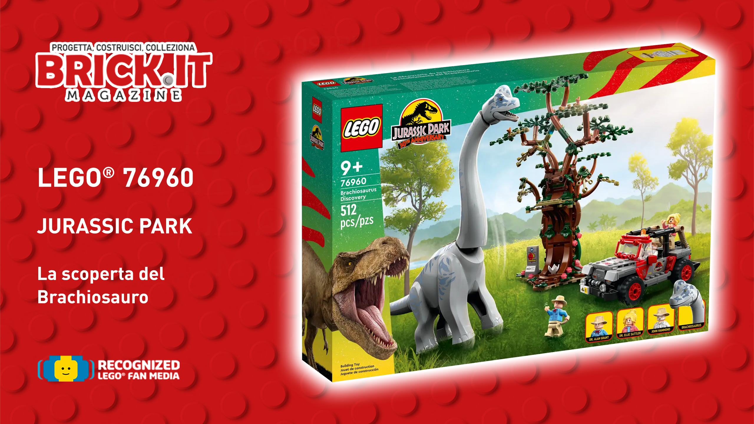 LEGO 76960 – Brachiosaurus Discovery – Recensione