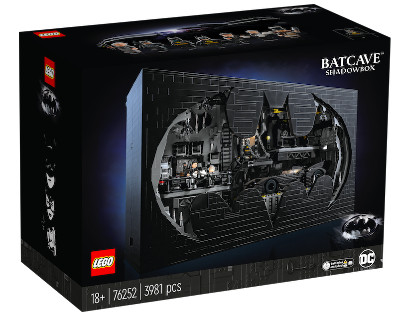 Ecco il nuovo set LEGO® 76252 – “BATMAN RETURNS” Batcave Shadowbox