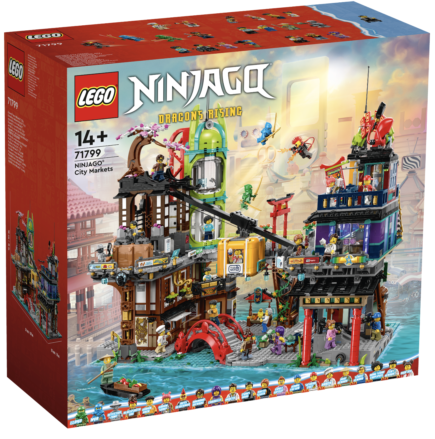 Arriva il nuovo LEGO 71799 – NINJAGO City Markets!