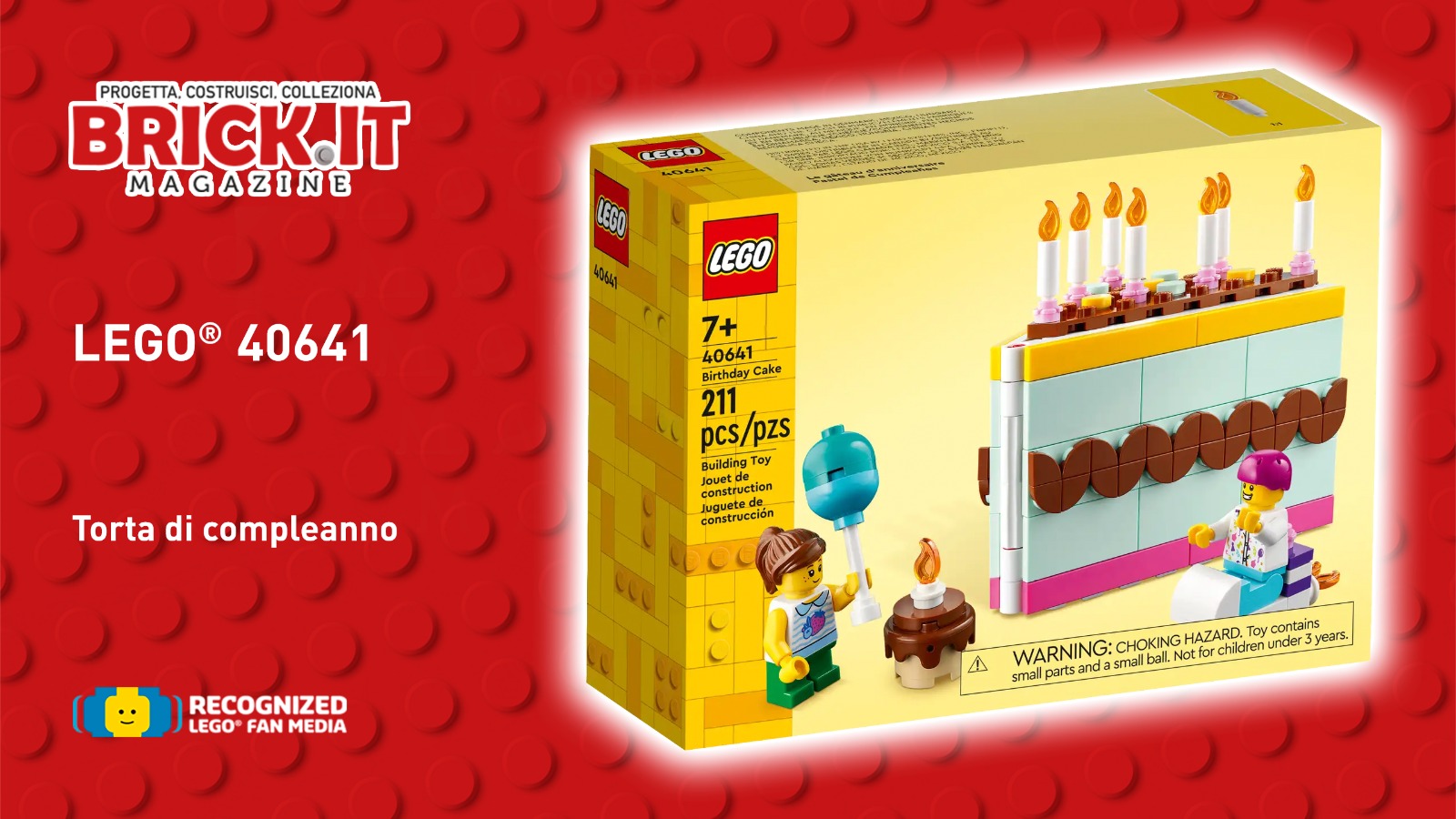 LEGO® 40641 – Torta di Compleanno – Recensione