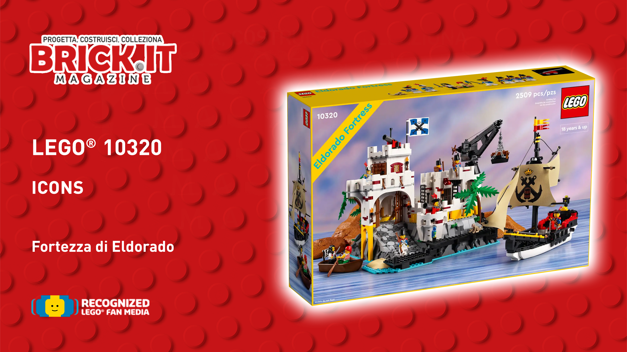 LEGO® ICONS™ 10320 – Eldorado Fortress – Recensione