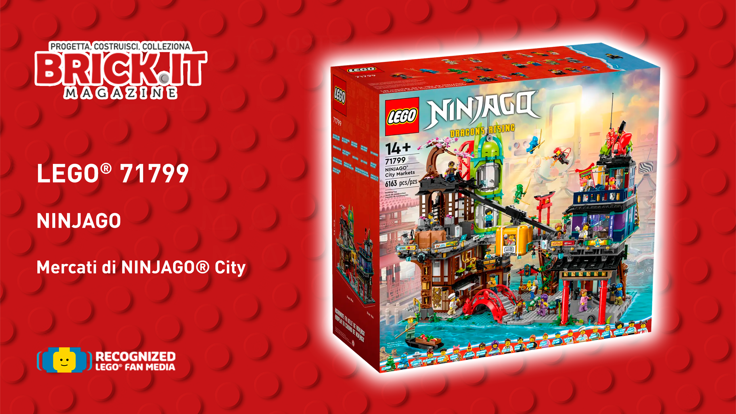 LEGO® Ninjago 71799 – Mercati di Ninjago City – Recensione