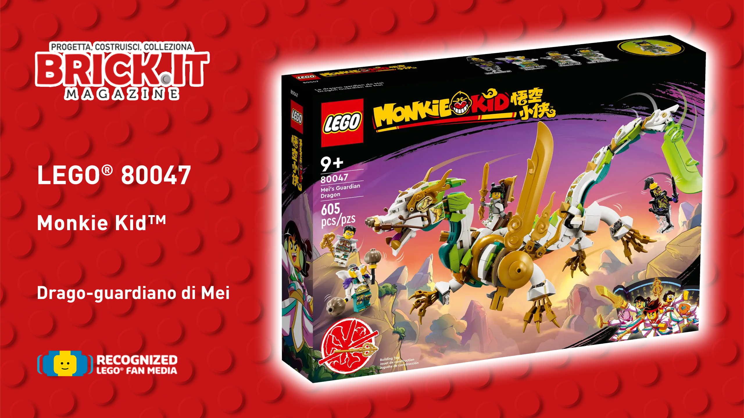 LEGO® 80047 – MONKIE KID Drago-guardiano di Mei – Recensione