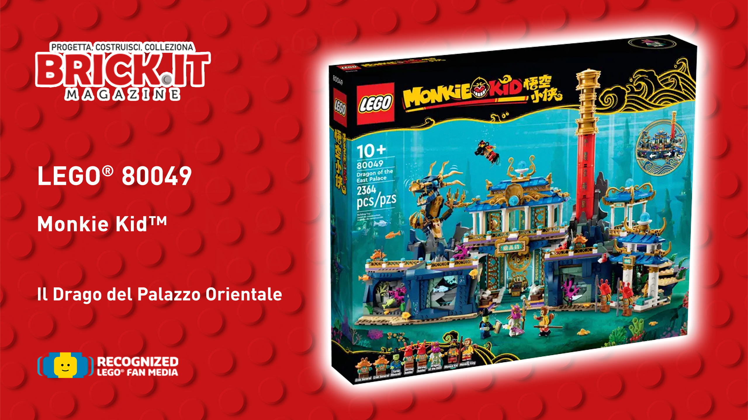 LEGO® 80049 – MONKIE KID Il Drago del Palazzo Orientale – Recensione